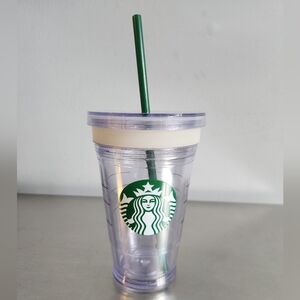 Starbucks Cold Cup W Straw